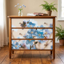 Soft Cerulean Cottagecore Forget-Me-Not