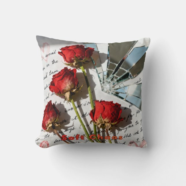 Soft Chaos t-shirt  Cushion (Front)