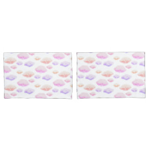 Soft clouds  pillowcase