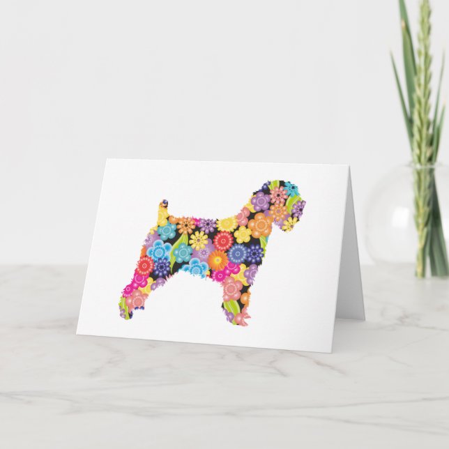 Soft Coated Wheaten Terrier Card (Front)