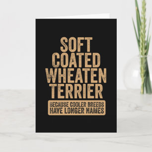 Soft Coated Wheaten Terrier Card