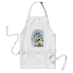 Soft Coated Wheaten Terrier Christmas Standard Apron