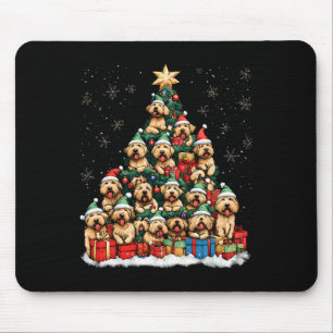 Soft Coated Wheaten Terrier Christmas Tree Dog San Mouse Mat