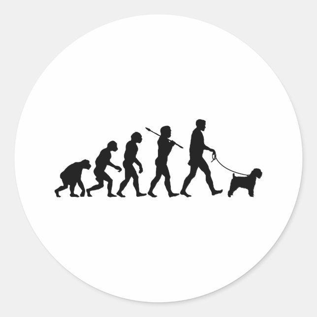 Soft Coated Wheaten Terrier Classic Round Sticker (Front)