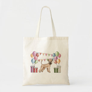 Soft-Coated Wheaten Terrier Colourful Birthday Tote Bag