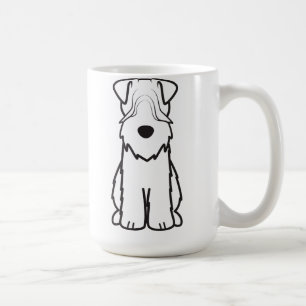 Soft Coated Wheaten Terrier Dog Cartoon Coffee Mug