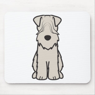 Soft Coated Wheaten Terrier Dog Cartoon Mouse Mat