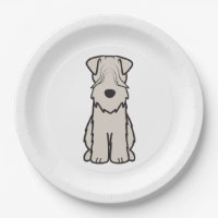 Soft Coated Wheaten Terrier Dog Cartoon