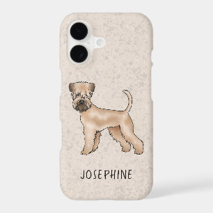 Soft-Coated Wheaten Terrier Dog With Custom Name