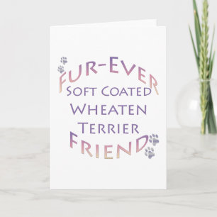 Soft Coated Wheaten Terrier Furever Friend Card