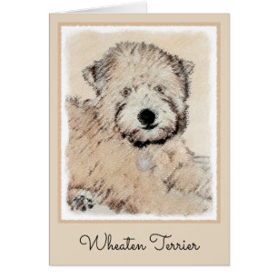 Soft Coated Wheaten Terrier Painting Original Art