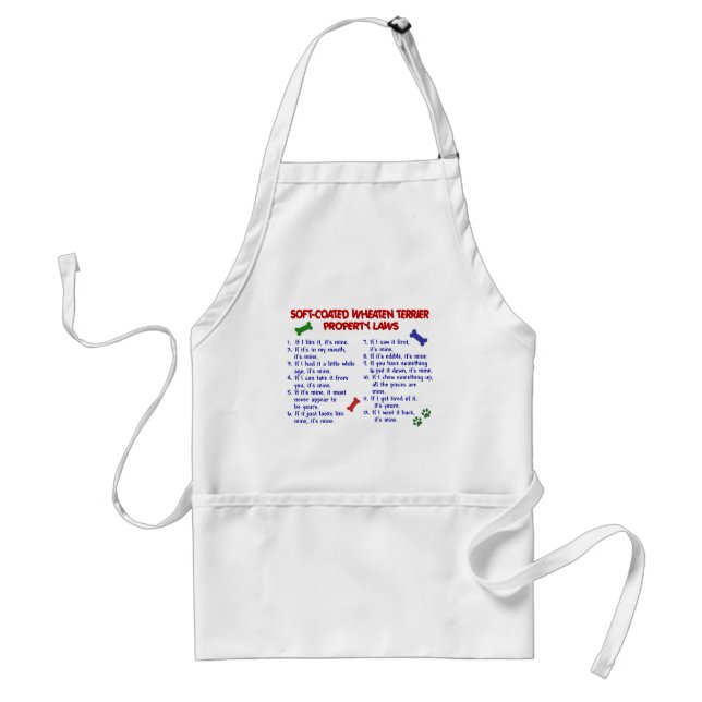 SOFT-COATED WHEATEN TERRIER Property Laws 2 Standard Apron (Front)