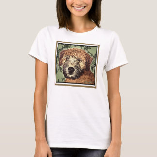 Soft-Coated Wheaten Terrier Puppy with Wet Face T-Shirt