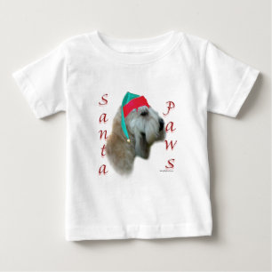 Soft Coated Wheaten Terrier Santa Paws Baby T-Shirt