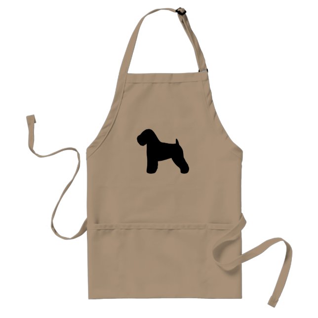 Soft Coated Wheaten Terrier Silhouette Standard Apron (Front)