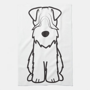 Soft Coated Wheaten Terrier Tea Towel