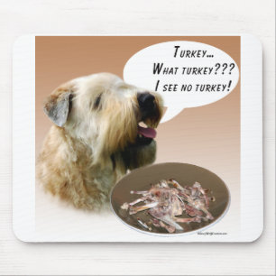 Soft Coated Wheaten Terrier Turkey Mouse Mat