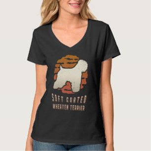Soft Coated Wheaten Terrier Vintage Retro Classic T-Shirt