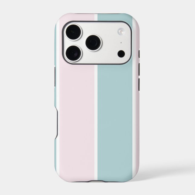 Soft Color Vertical Stripe Pattern Design (Back)