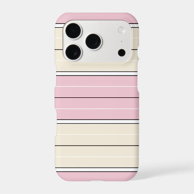 Soft Color Vertical Stripe Pattern Design (Back)
