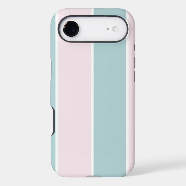 Soft Color Vertical Stripe Pattern Design (Back)