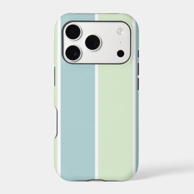 Soft Color Vertical Stripe Pattern Design (Back)