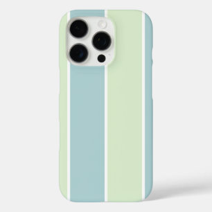 Soft Color Vertical Stripe Pattern Design iPhone 16 Pro Case