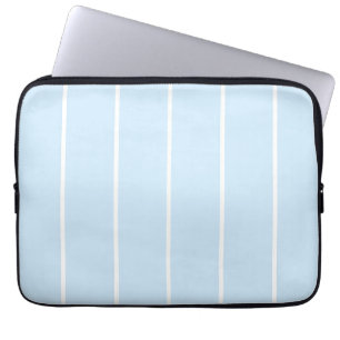 Soft Color Vertical Stripe Pattern Design Laptop Sleeve