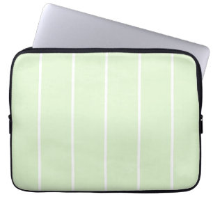 Soft Color Vertical Stripe Pattern Design Laptop Sleeve