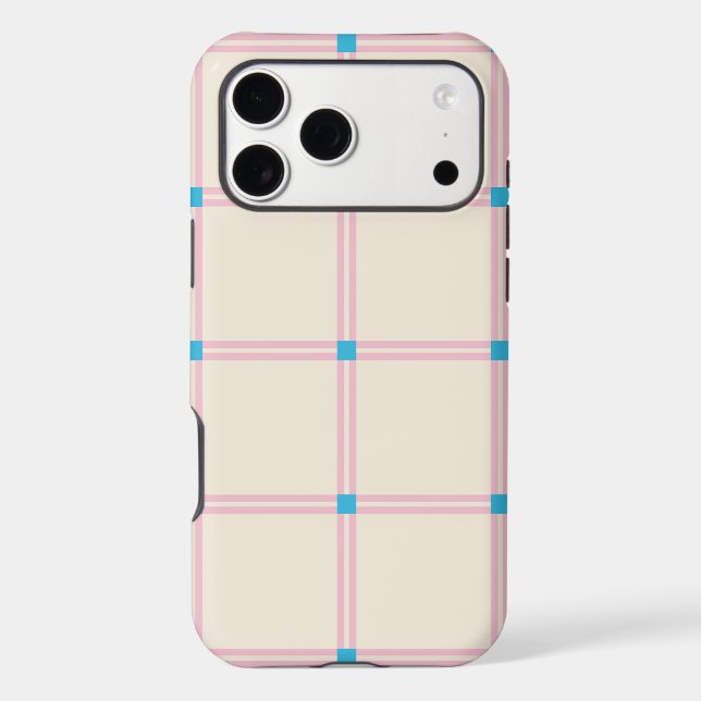 Soft Color Vertical Stripe Pattern Point Design (Back)