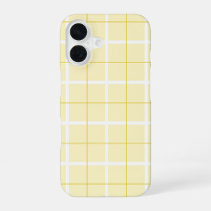 Soft Color Vertical Stripe Pattern Point Design  iPhone 16 Case