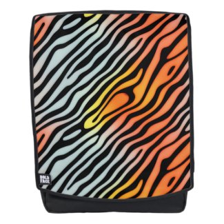 Soft Colorful Pastel Zebra Stripes
