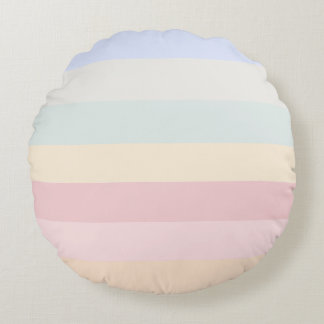 Soft Colors  Round Cushion