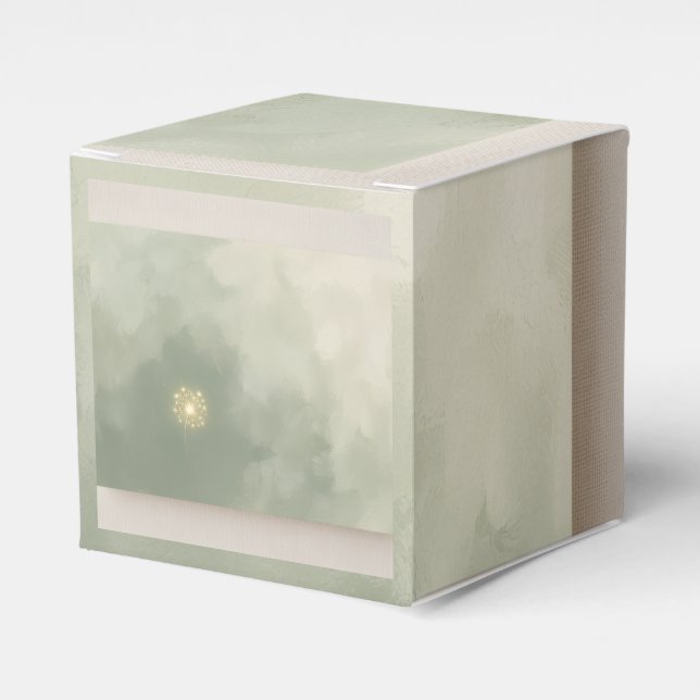Soft Colour Favour Box (Front Side)