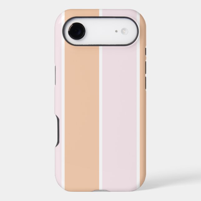 Soft Colour Vertical Stripe Pattern Design (Back)