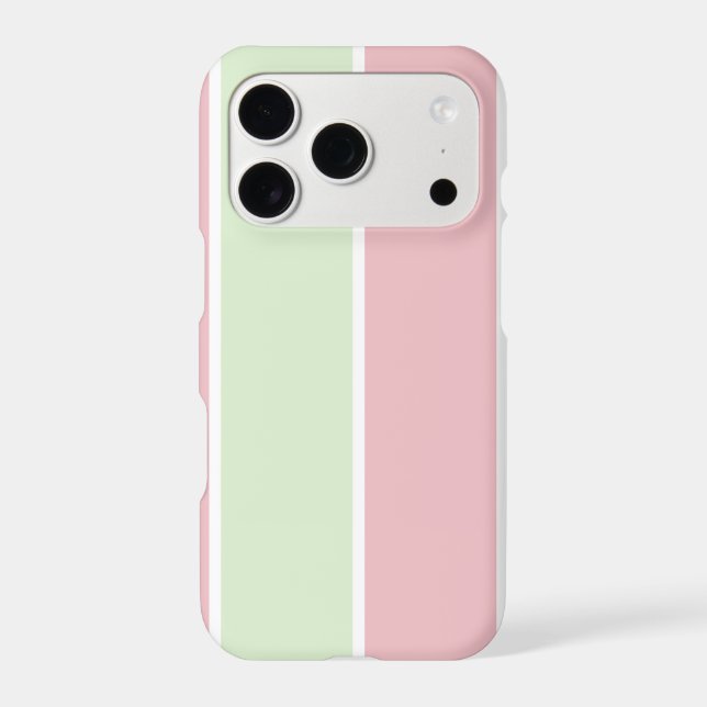 Soft Colour Vertical Stripe Pattern Design (Back)