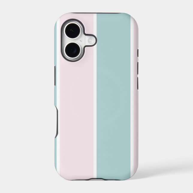 Soft Colour Vertical Stripe Pattern Design (Back)