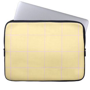 Soft Colour Vertical Stripe Pattern Design Laptop Sleeve