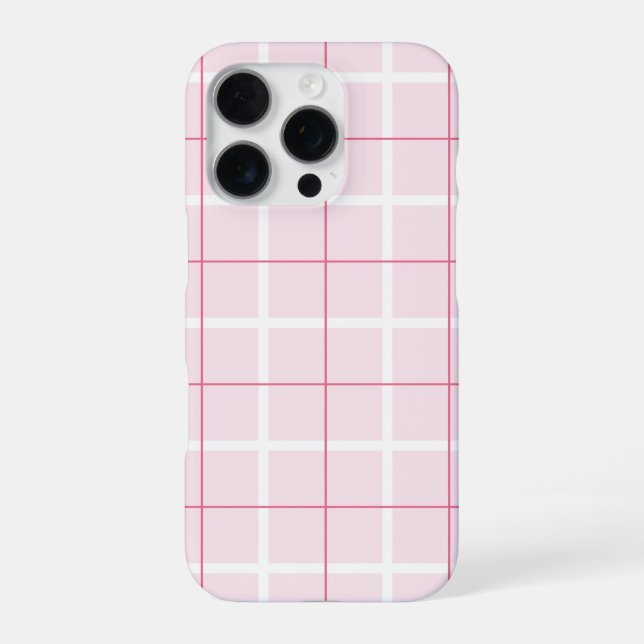 Soft Colour Vertical Stripe Pattern Point Design iPhone Case (Back)