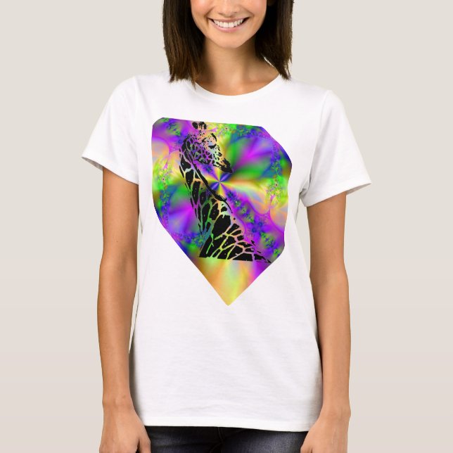 Soft Coloured Giraffe ~ Shirt (Front)