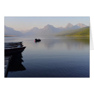 Soft Colours of a Lake McDonald Evening