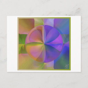 Soft Colours Postcard