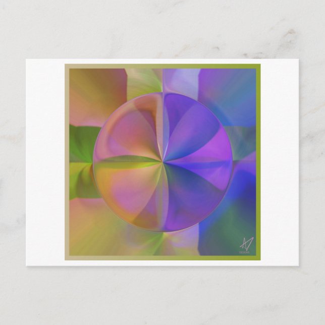 Soft Colours Postcard (Front)