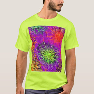 Soft Colours: Spiderweb Art T-Shirt