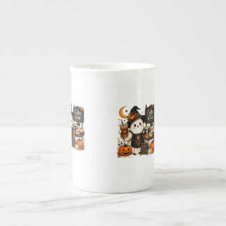 Soft cosy crewneck Haloween  Bone China Mug