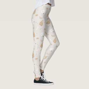 Soft Cosy Halloween Pattern Leggings