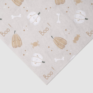 Soft Cosy Halloween Pattern Tissue Paper