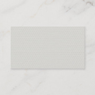 Soft Cream Honeycomb Pattern Business Card