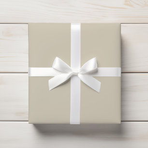Soft Creamy Pistachio Beige Wrapping Paper