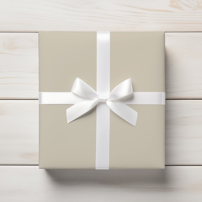 Soft Creamy Pistachio Beige Wrapping Paper (Creator Uploaded)